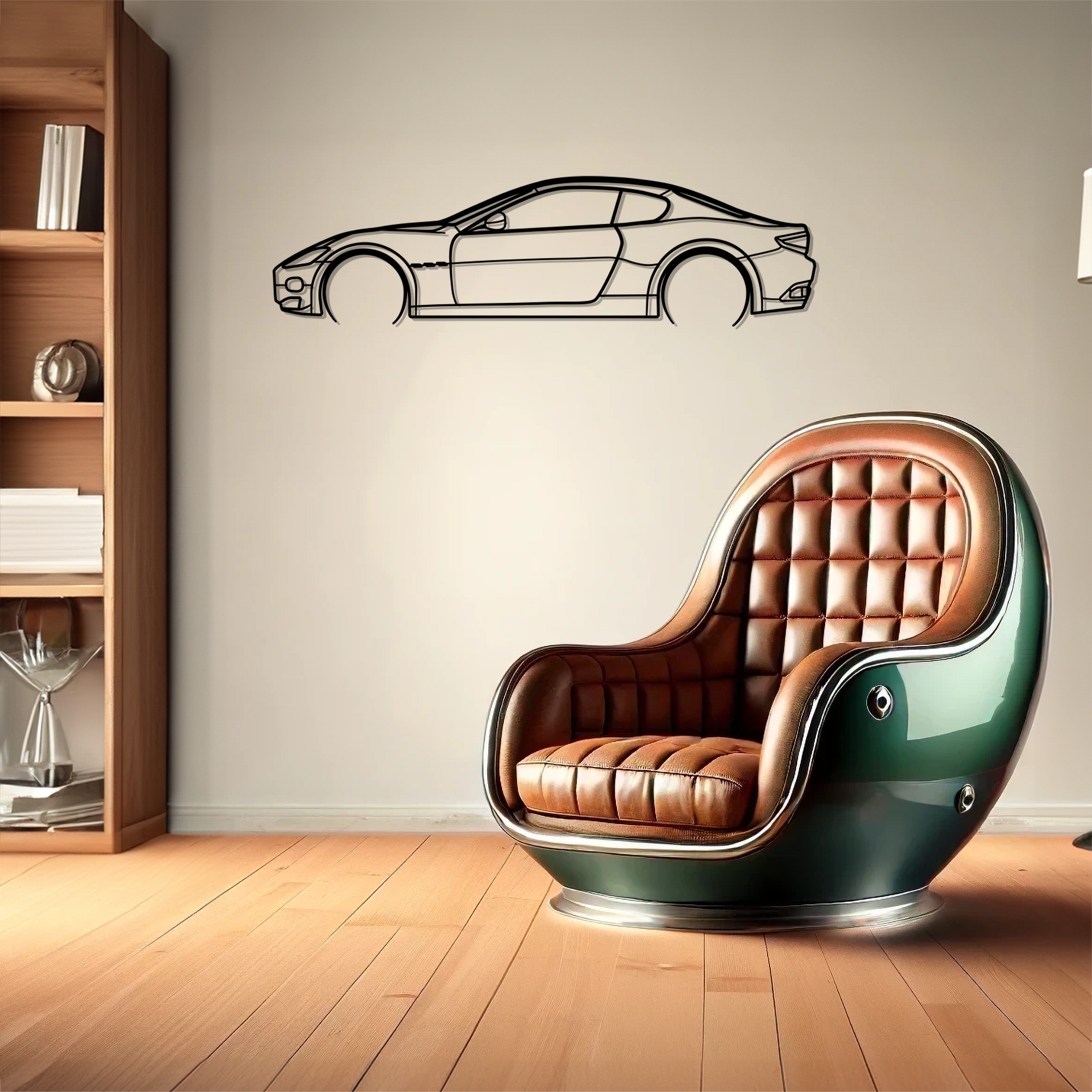 Silhouette Maserati GT