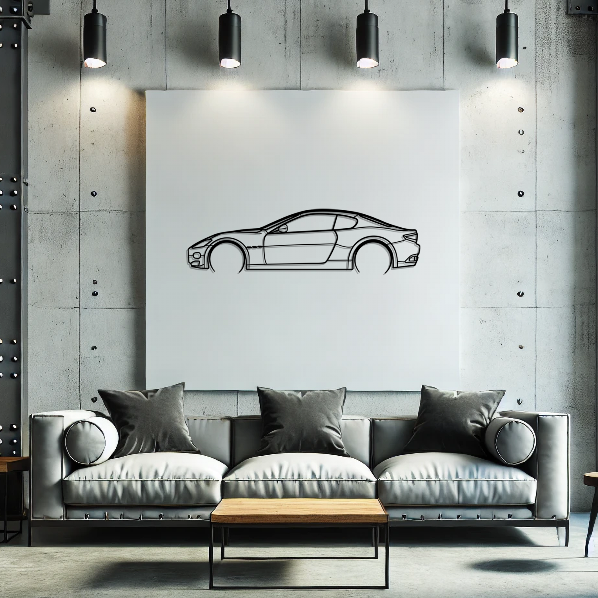 Silhouette Maserati GT