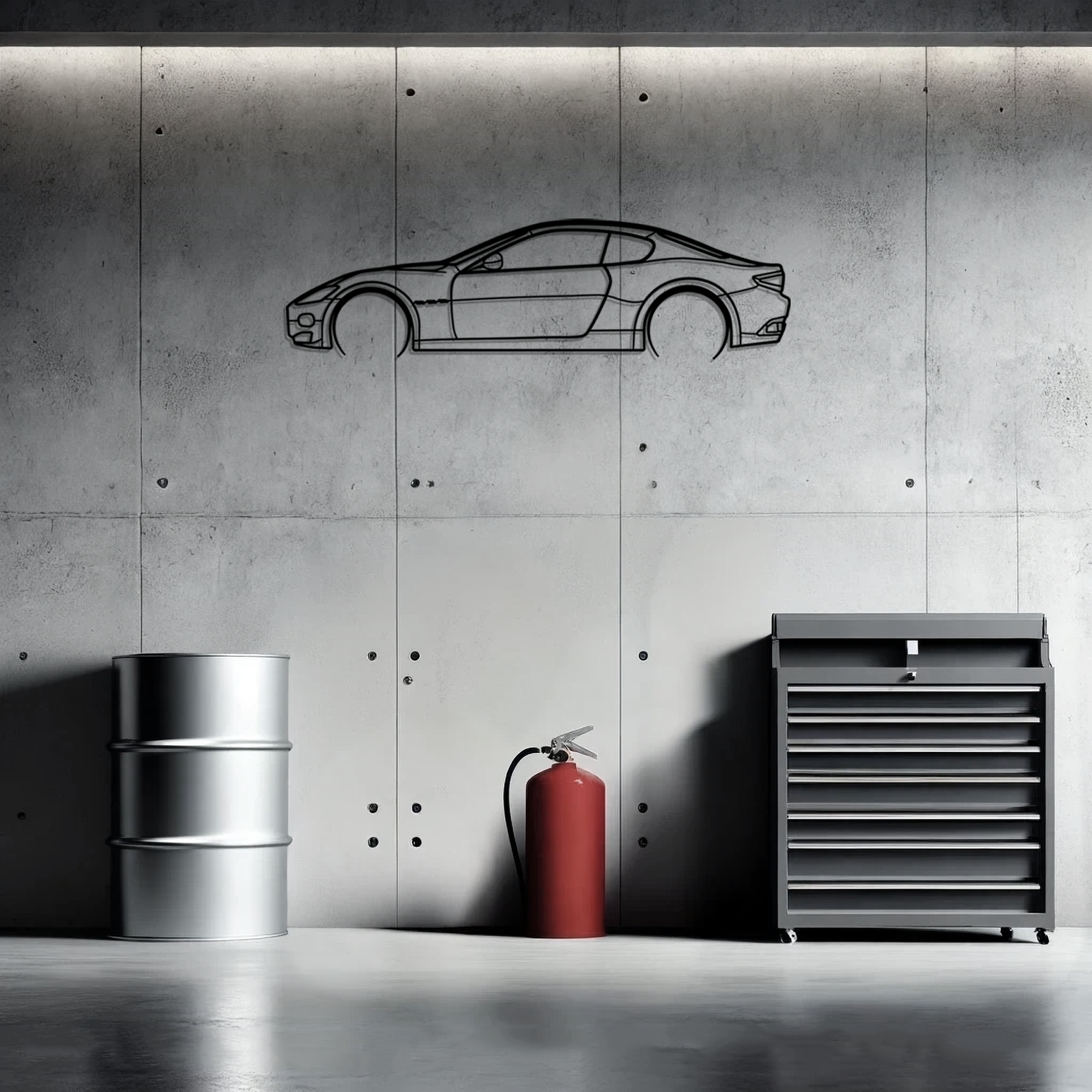 Silhouette Maserati GT